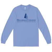 Colony Blue Hillsdale College Long Sleeve Tee - artisFamous