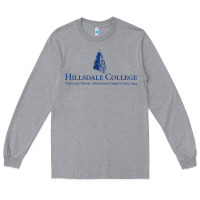 Heather Grey Hillsdale College Long Sleeve Tee - artisFamous
