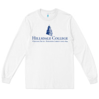 White Hillsdale College Long Sleeve Tee - artisFamous