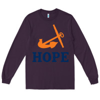 Plum Hope College Long Sleeve Tee - artisFamous