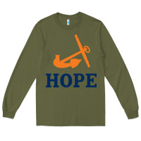 Army Green Hope College Long Sleeve Tee - artisFamous