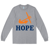 Heather Grey Hope College Long Sleeve Tee - artisFamous