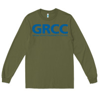 Army Green Grand Rapids Community College Long Sleeve Tee - artisFamous