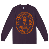 Plum Kalamazoo College Long Sleeve Tee - artisFamous