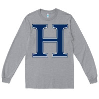 Heather Grey Hillsdale College Long Sleeve Tee - artisFamous
