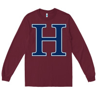 Burgundy Hillsdale College Long Sleeve Tee - artisFamous