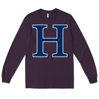Plum Hillsdale College Long Sleeve Tee - artisFamous