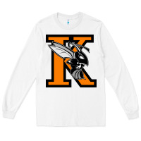 White Kalamazoo College Long Sleeve Tee - artisFamous