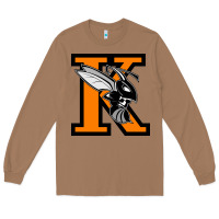 Toasted Coconut Kalamazoo College Long Sleeve Tee - artisFamous