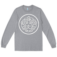 Heather Grey king crimson Long Sleeve Tee - artisFamous