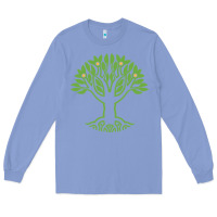 Colony Blue Maharishi International College Long Sleeve Tee - artisFamous