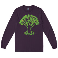 Plum Maharishi International College Long Sleeve Tee - artisFamous