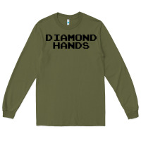 Army Green diamond hands Long Sleeve Tee - artisFamous