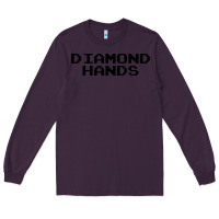 Plum diamond hands Long Sleeve Tee - artisFamous