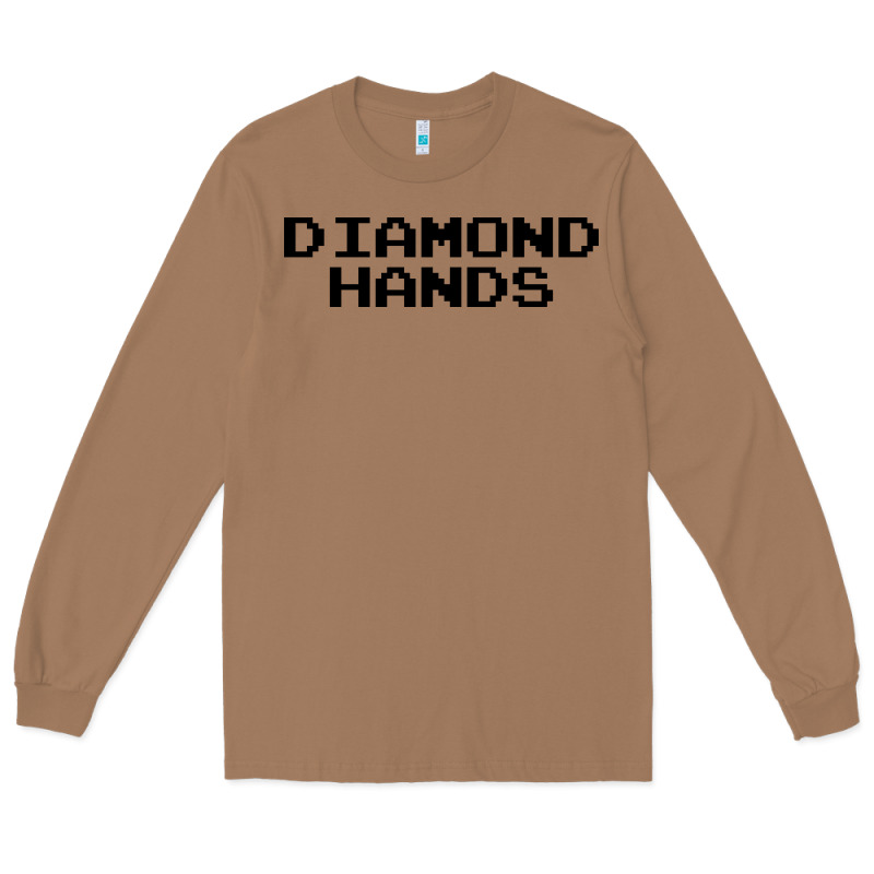 Diamond Hands Long Sleeve Tee by artisFamous | Teevron