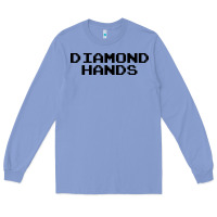 Colony Blue diamond hands Long Sleeve Tee - artisFamous