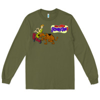 Army Green Scooby Doo Long Sleeve Tee - artisFamous