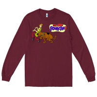Burgundy Scooby Doo Long Sleeve Tee - artisFamous