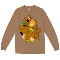 Toasted Coconut Scooby Doo and Shaggy Long Sleeve Tee - artisFamous