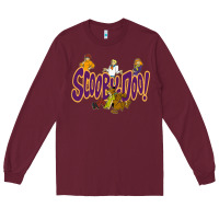 Burgundy Scooby-Doo Long Sleeve Tee - artisFamous