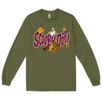 Army Green Scooby-Doo Long Sleeve Tee - artisFamous