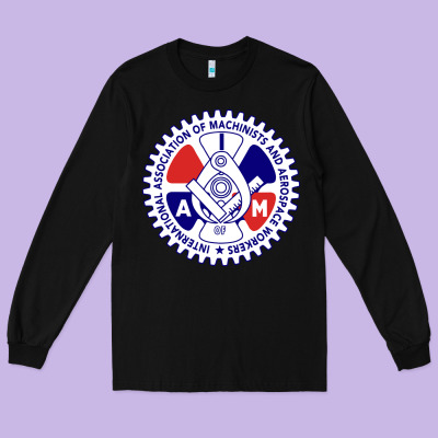 Association Of Machinists And Aerospace Workers Classic Long Sleeve Tee Designed By Artisfamous