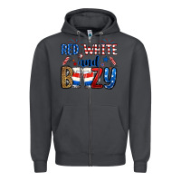 Smoke red white and boozy Zipper Hoodie - RanaPortraitStore