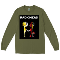 Army Green radio Long Sleeve Tee - artisFamous