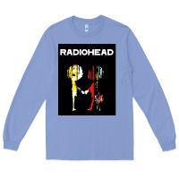 Colony Blue radio Long Sleeve Tee - artisFamous