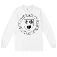 White Illinois Institute of Technology College Long Sleeve Tee - artisFamous