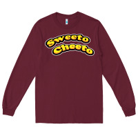 Burgundy sweeto cheeto Long Sleeve Tee - artisFamous