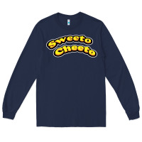 Navy sweeto cheeto Long Sleeve Tee - artisFamous