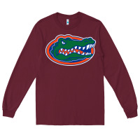 Burgundy gators gator Long Sleeve Tee - artisFamous