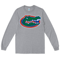Heather Grey gators gator Long Sleeve Tee - artisFamous