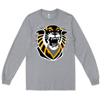 Heather Grey fort hays tigers Long Sleeve Tee - artisFamous