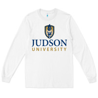White Judson College Long Sleeve Tee - artisFamous