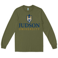 Army Green Judson College Long Sleeve Tee - artisFamous