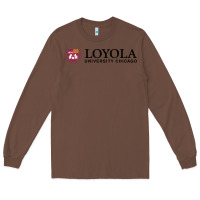 Chestnut Loyola College Chicago Long Sleeve Tee - artisFamous
