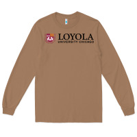 Toasted Coconut Loyola College Chicago Long Sleeve Tee - artisFamous
