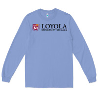 Colony Blue Loyola College Chicago Long Sleeve Tee - artisFamous