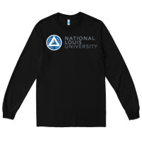 Black National Louis College Long Sleeve Tee - artisFamous