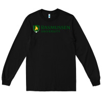 Black Rasmussen College Long Sleeve Tee - artisFamous