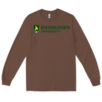 Chestnut Rasmussen College Long Sleeve Tee - artisFamous