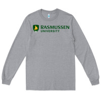 Heather Grey Rasmussen College Long Sleeve Tee - artisFamous