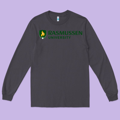 Rasmussen College Long Sleeve Tee Designed By Artisfamous