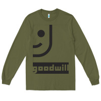 Army Green goodwill classic Long Sleeve Tee - artisFamous
