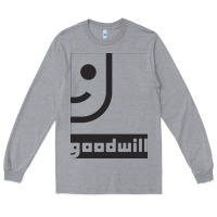 Heather Grey goodwill classic Long Sleeve Tee - artisFamous