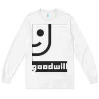 White goodwill classic Long Sleeve Tee - artisFamous