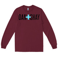 Burgundy dan+shay Long Sleeve Tee - artisFamous