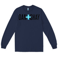 Navy dan+shay Long Sleeve Tee - artisFamous